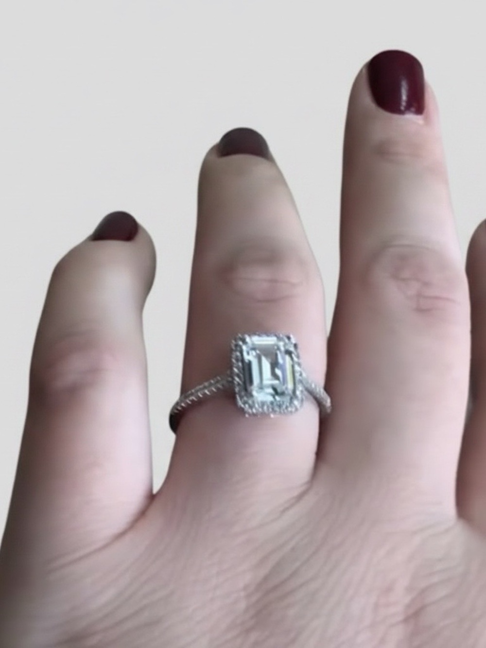 Sterling Silver Diamond Ring - Picture 8 of 10